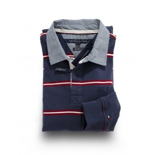 TOMMY HILFIGER KOSZULKA POLO DLUGI REKAW / BLUZA 